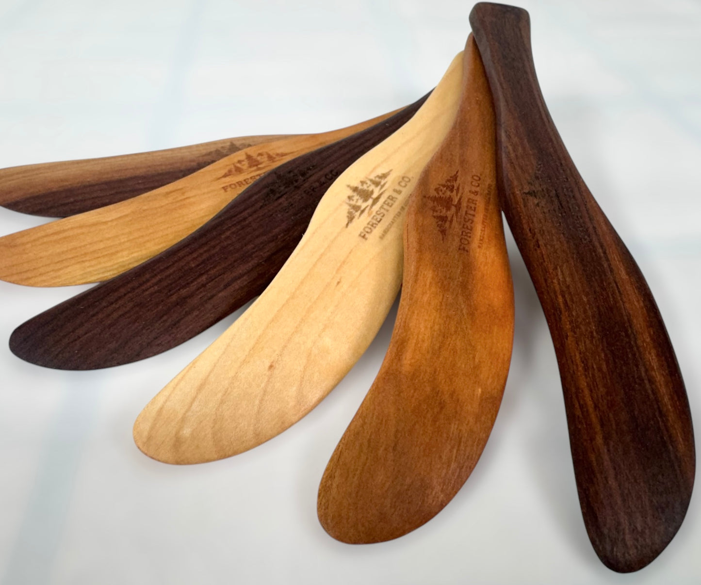 Handmade Spreader in Hard Maple, Cherry or Walnut