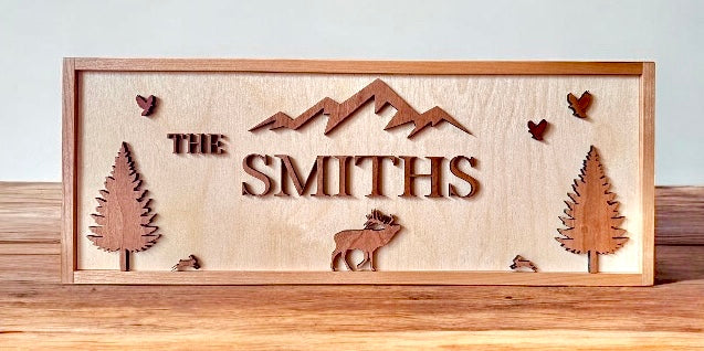 Custom Wooden Sign