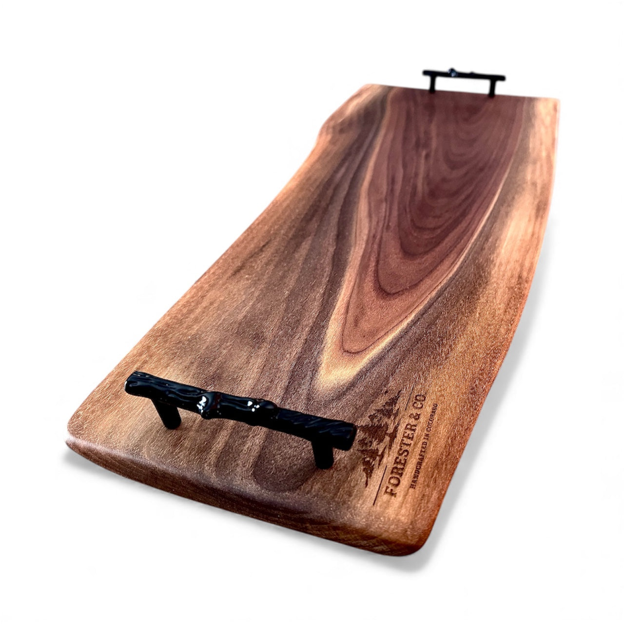Extra Large Walnut Live Edge Charcuterie Board