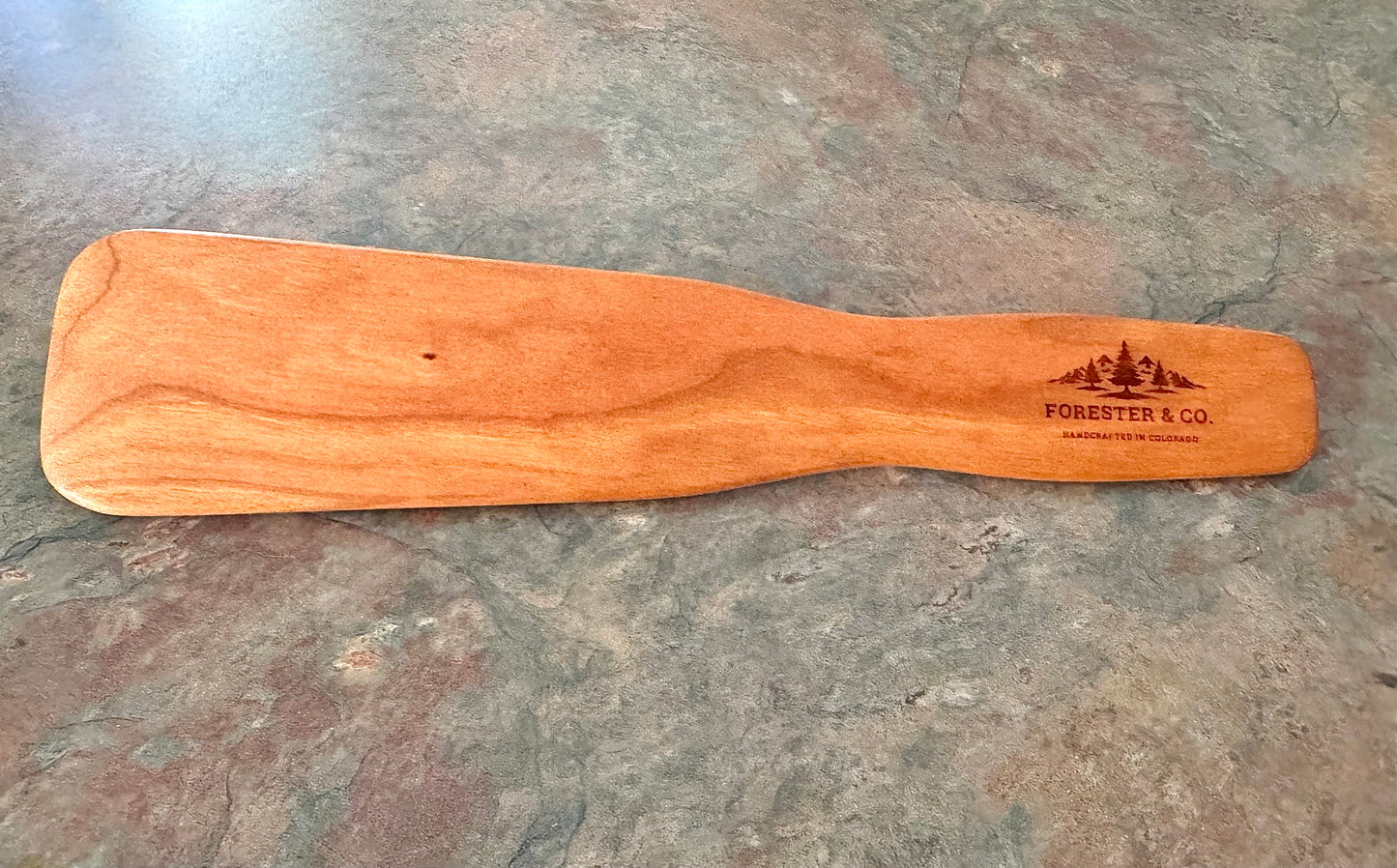 Hand-Shaped Cherry Spatula