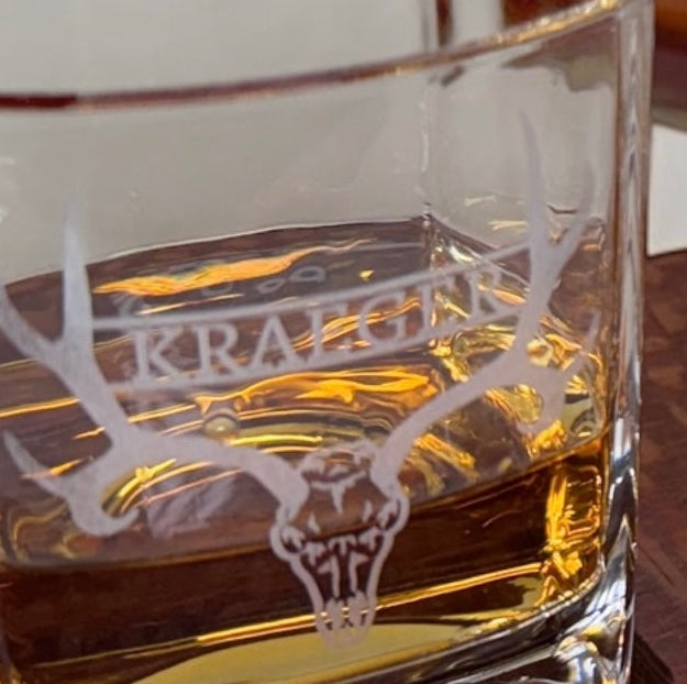 Customized Bourbon Glass Set