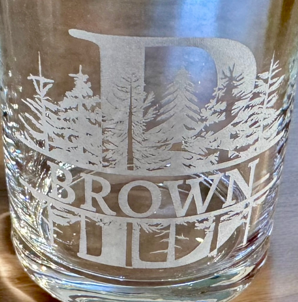 Leopardwood Bourbon Set