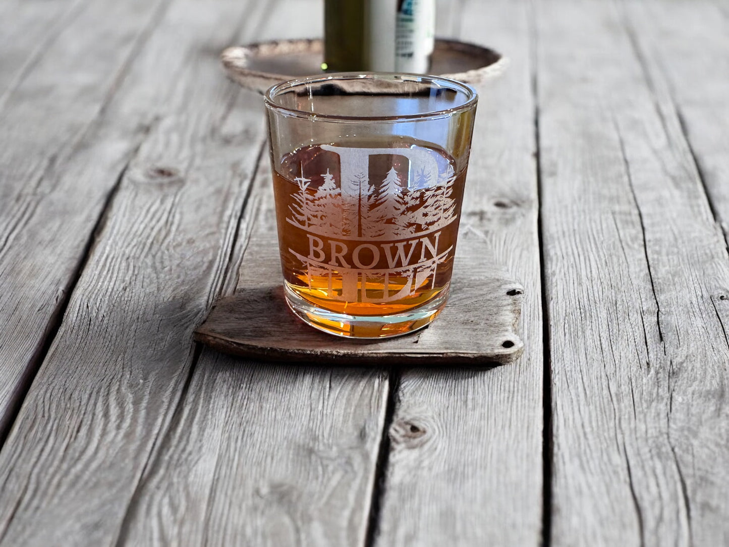 Customized Bourbon Glass Set