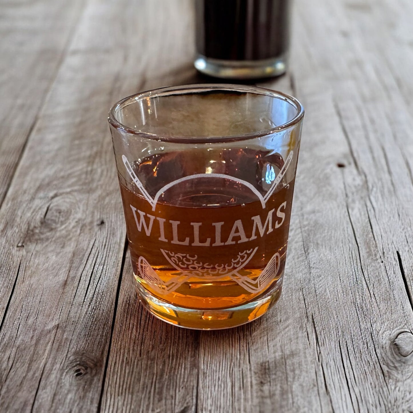 Customized Bourbon Glass Set