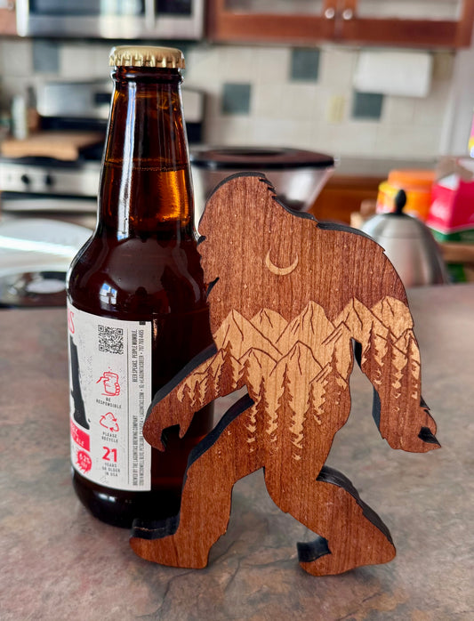 Sasquatch Bottle Opener