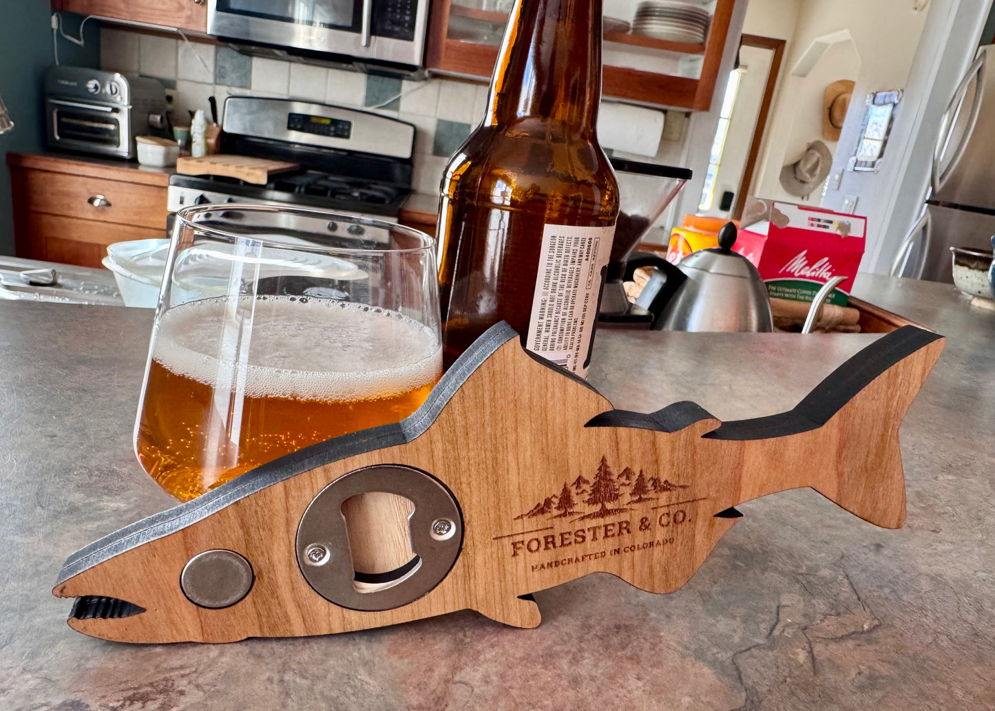 Trout Bottle Opener