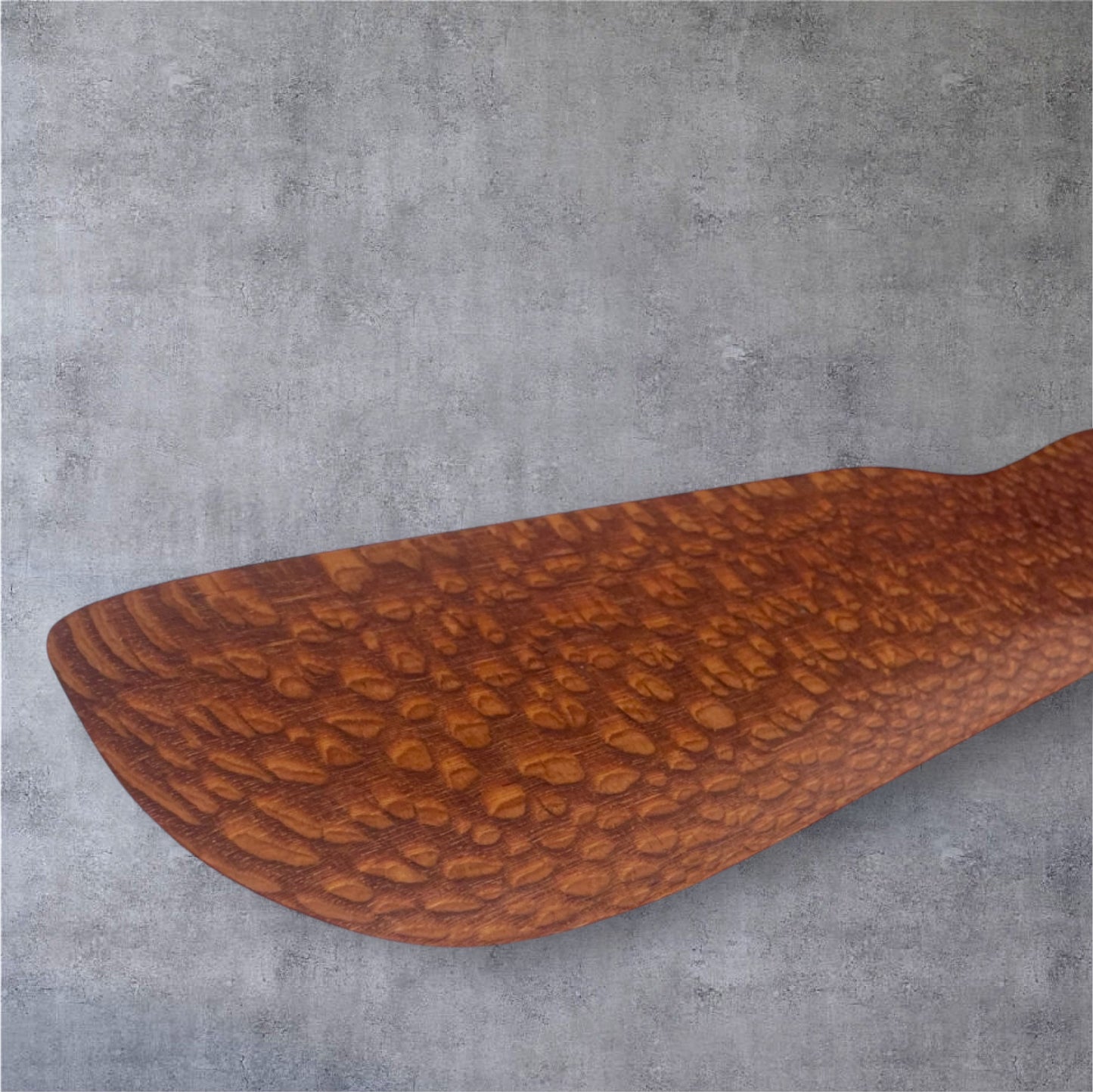 Large Handmade Leopardwood Spatula