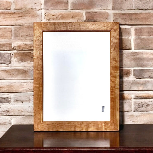 Handcrafted Large Figured Cherry Frame