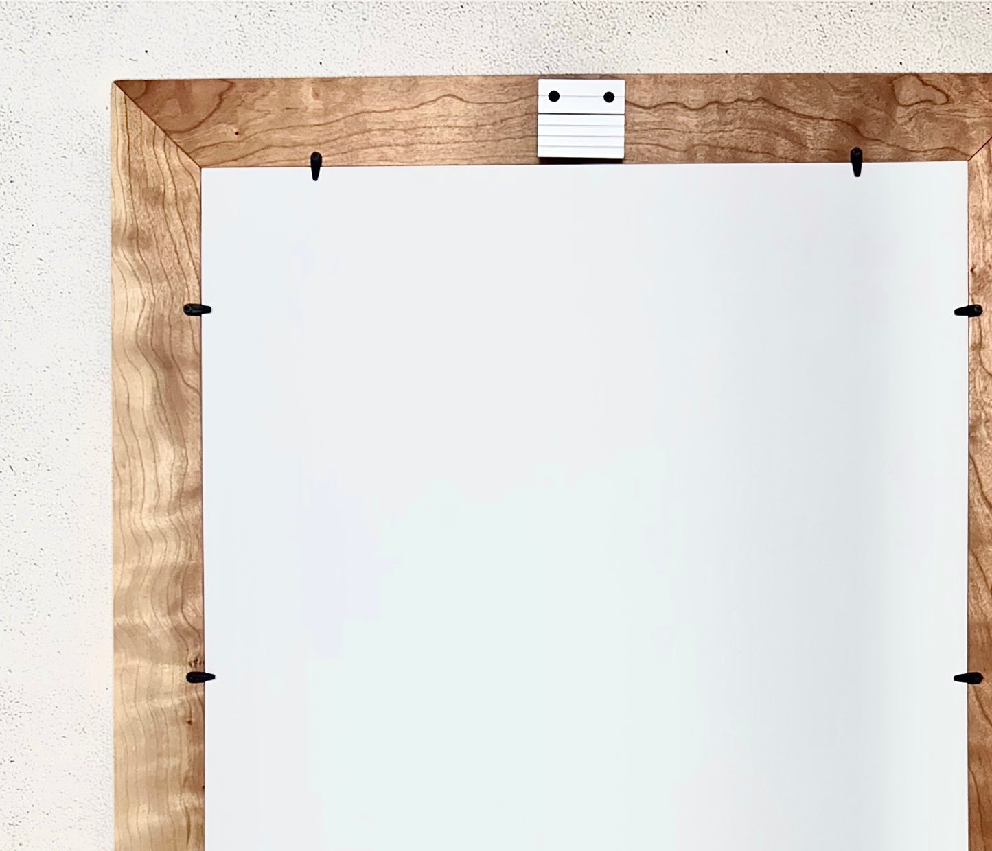 Handcrafted Large Figured Cherry Frame