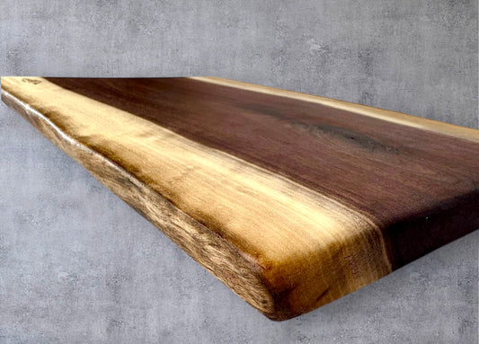 Medium Walnut Live Edge Charcuterie Board