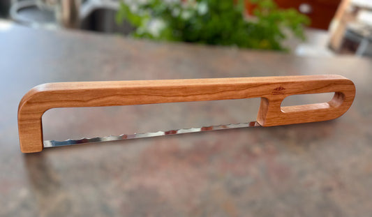 Handcrafted Cherry Bread Knife