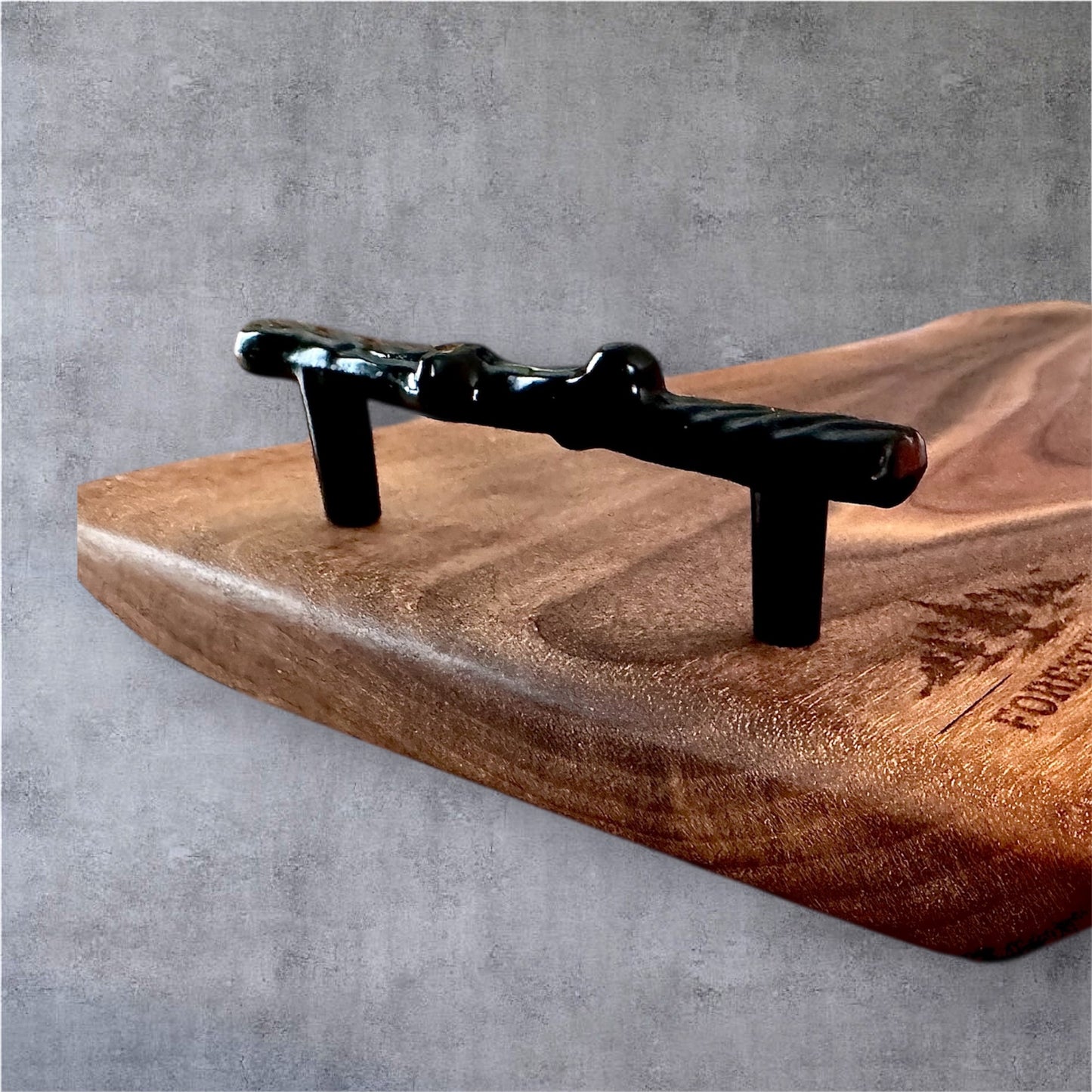 Extra Large Walnut Live Edge Charcuterie Board