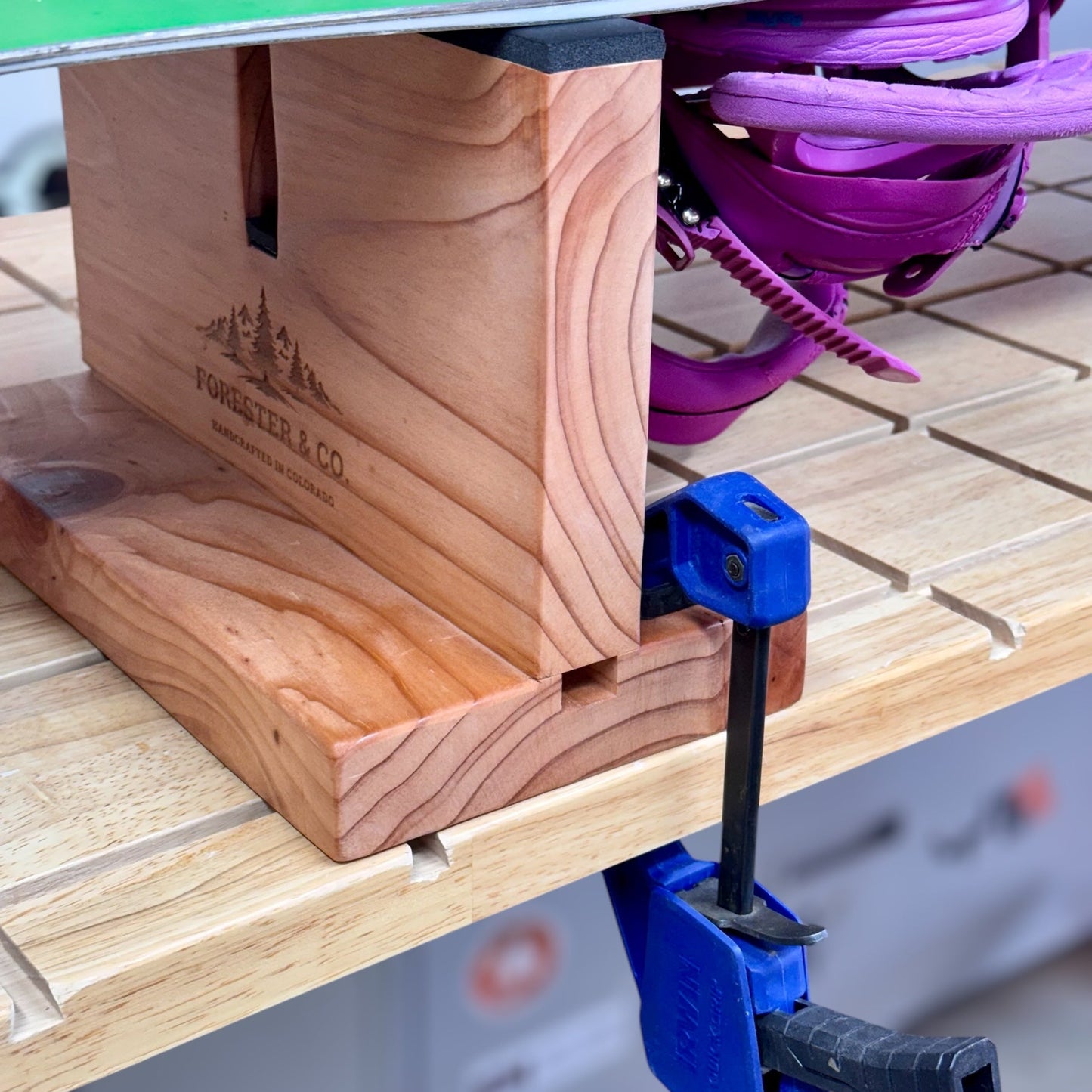 Snowboard & Ski Tuning Stands