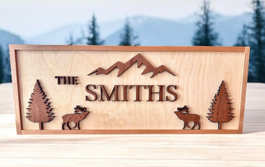 Custom Wooden Sign