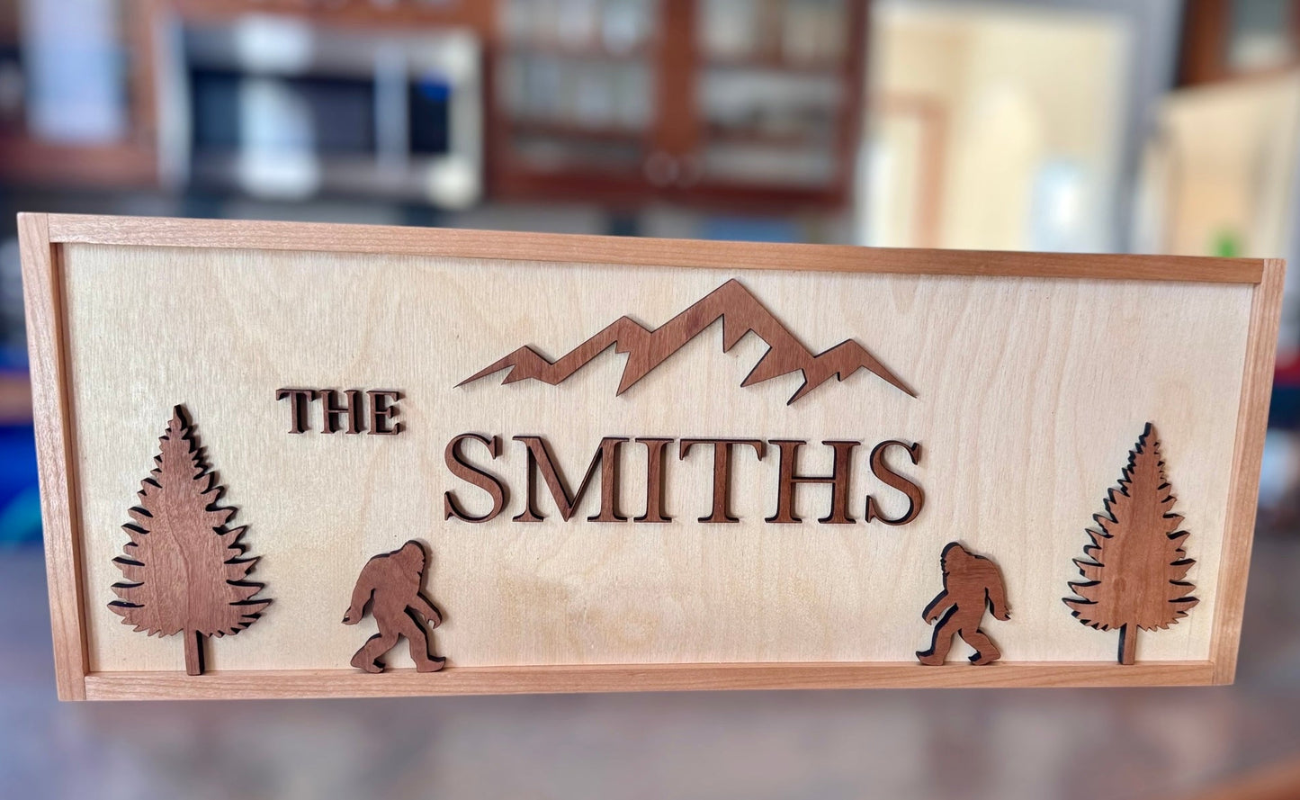 Custom Wooden Sign